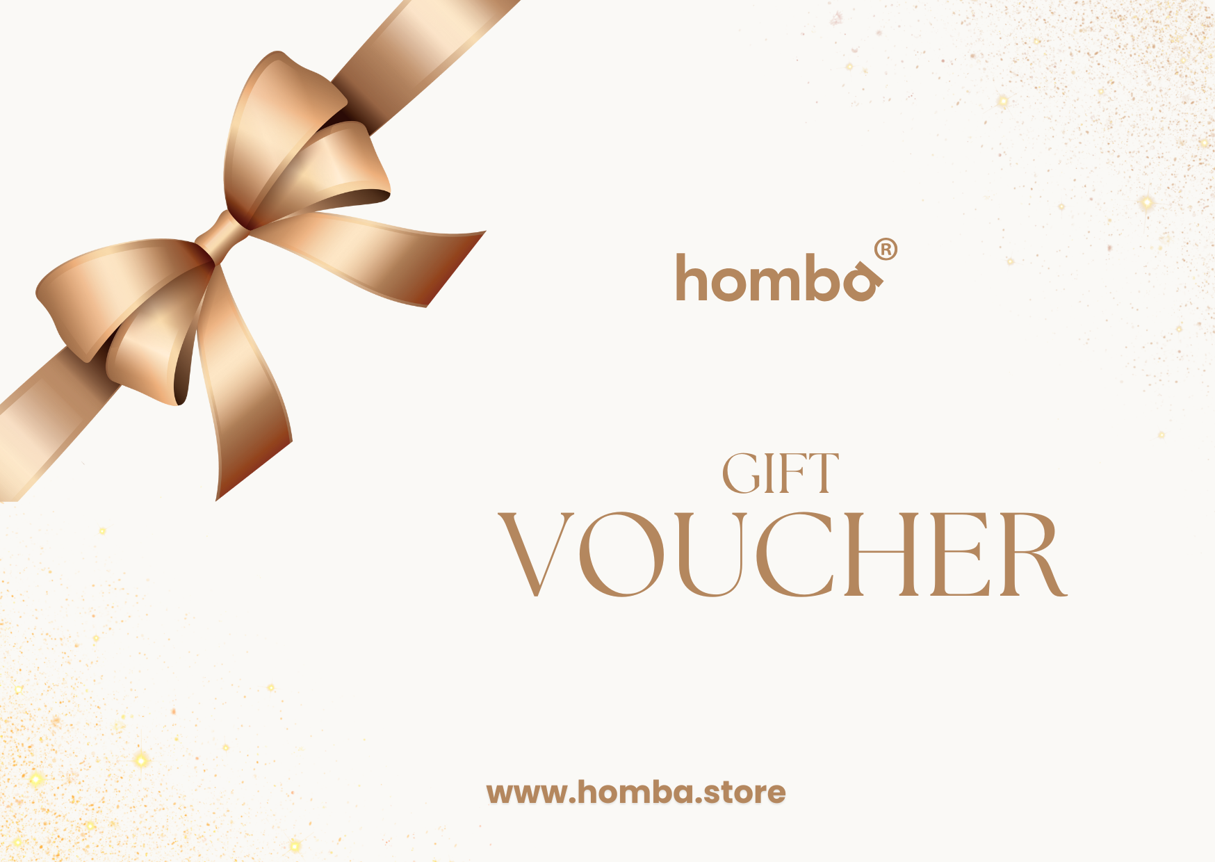 Homba gift voucher